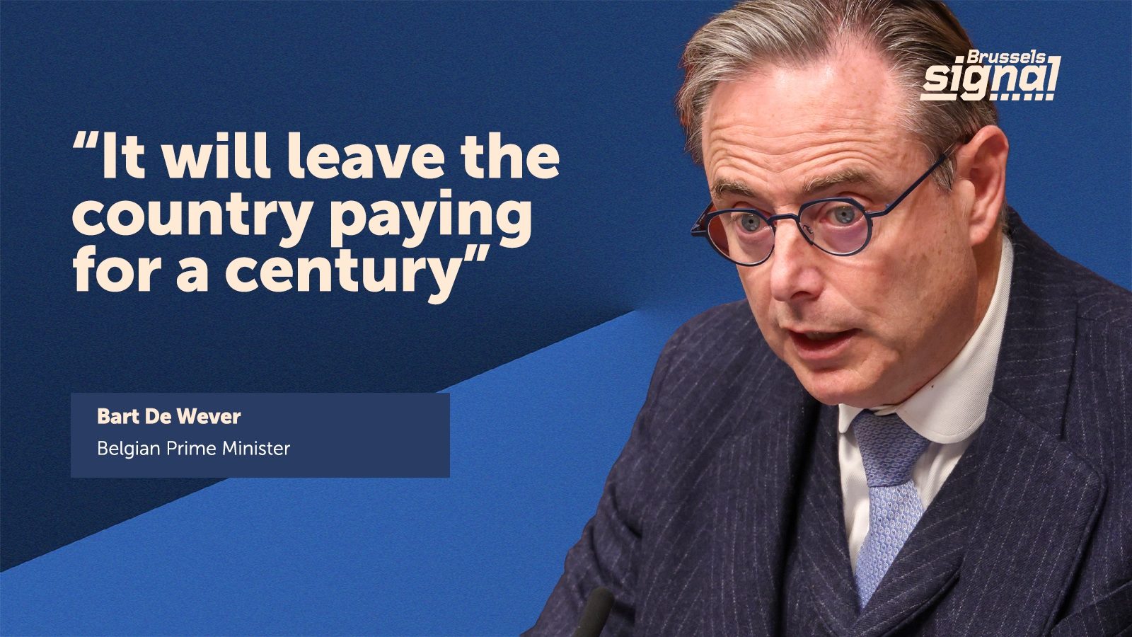 Belgian PM De Wever attacks past nuclear policy, will leave country paying ‘for a century’