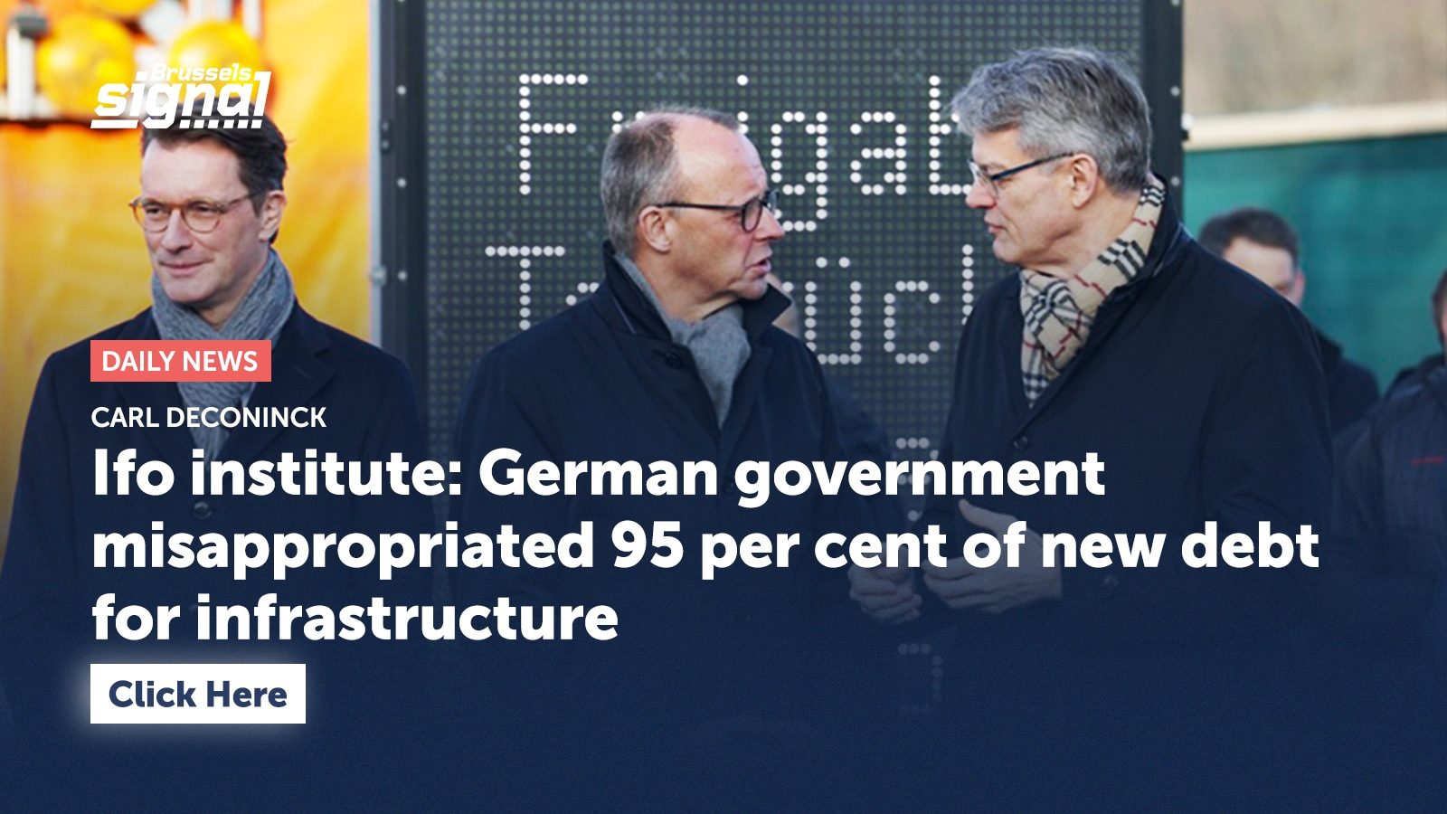 Ifo institute: German government misappropriated 95 per cent of new debt for infrastructure