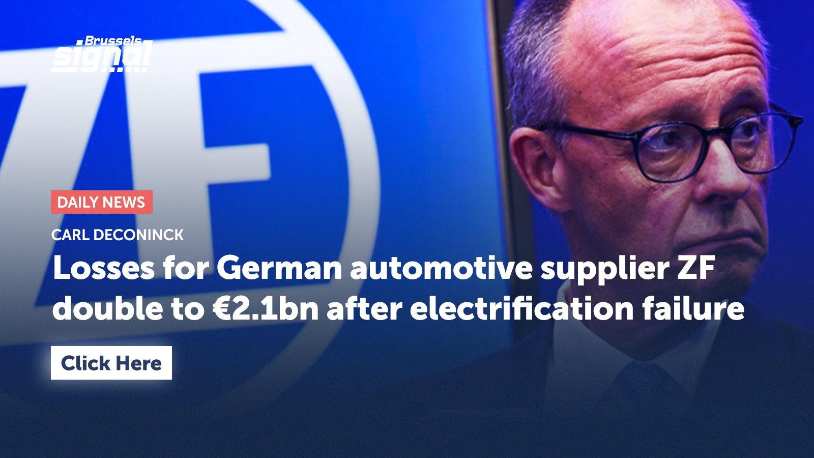 Losses for German automotive supplier ZF double to €2.1bn after electrification failure
