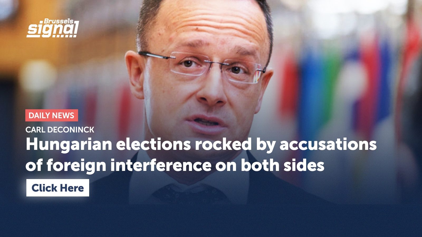 Hungarian elections rocked by accusations of foreign interference on both sides