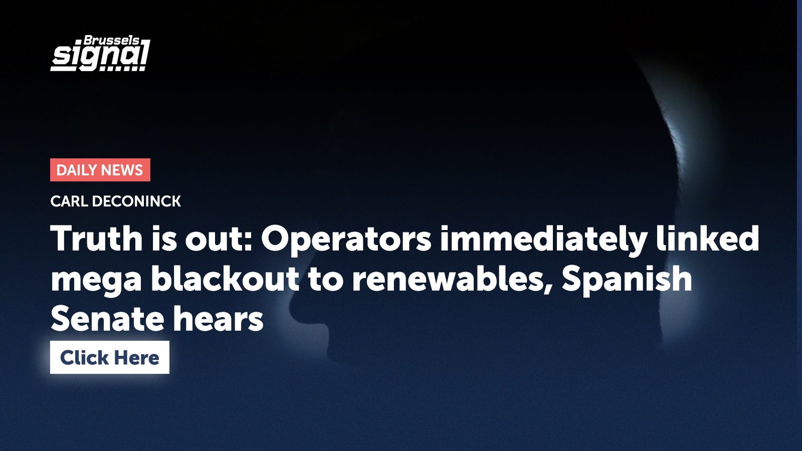 Truth is out: Operators immediately linked mega blackout to renewables, Spanish Senate hears