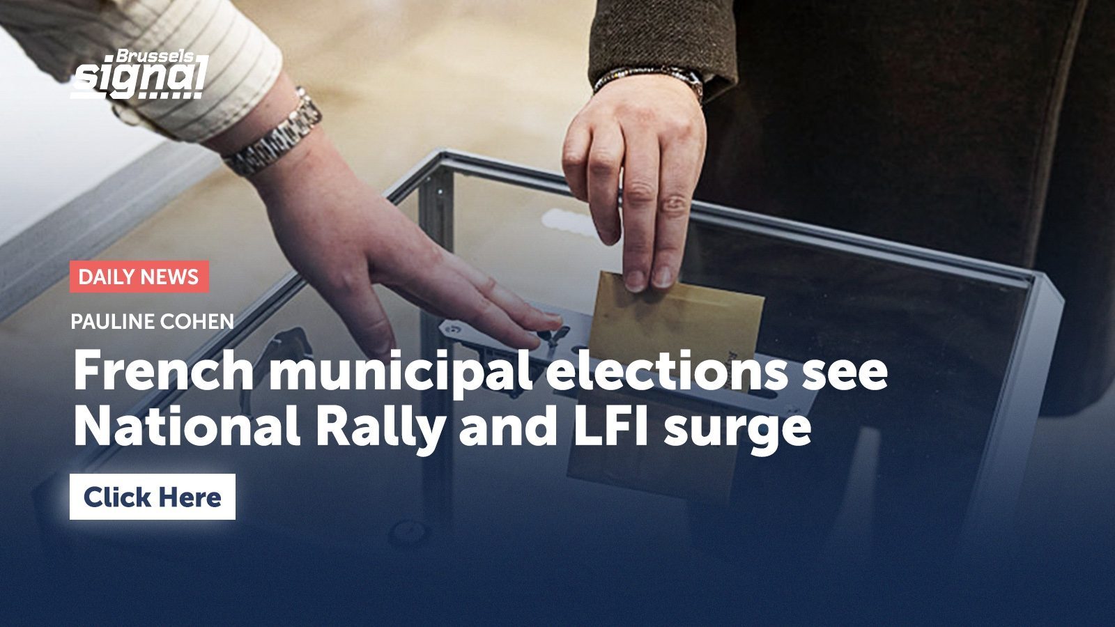 French municipal elections see National Rally and LFI surge