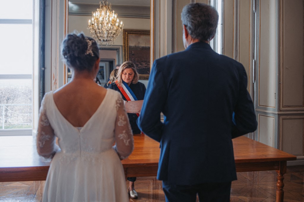 French authorities have dismantled a large-scale network of sham marriages operating in the Val-de-Marne department and across the wider Île-de-France region. (Photo by Isabelle Souriment / Hans Lucas via AFP)