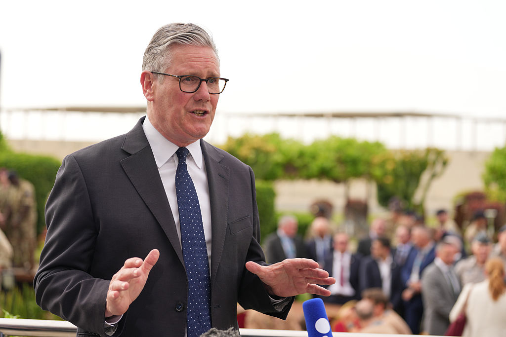 UK Prime Minister Keir Starmer today hinted at possible measures limiting children's access to social media, as he met senior tech figures and warned: "Things can't go on like this."(Photo by Alastair Grant - WPA Pool/Getty Images)