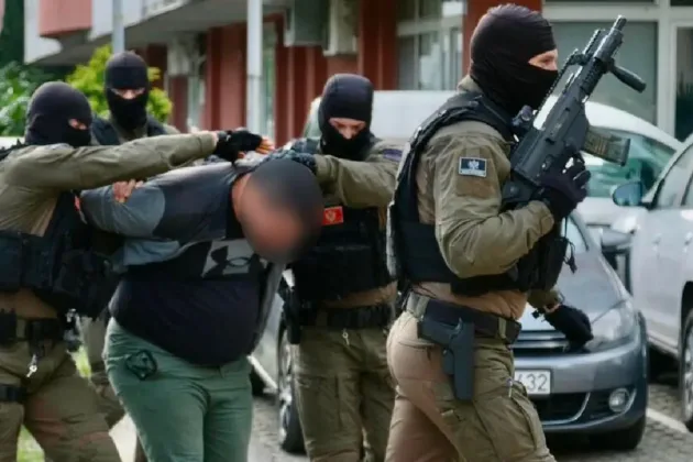 On 15 April 2026, Europol supported police authorities in Montenegro and Germany in a large operation targeting a cell of the Balkan Cartel ( picture by Europol)