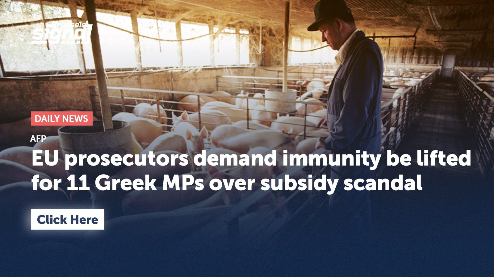 EU prosecutors demand immunity be lifted for 11 Greek MPs over subsidy scandal
