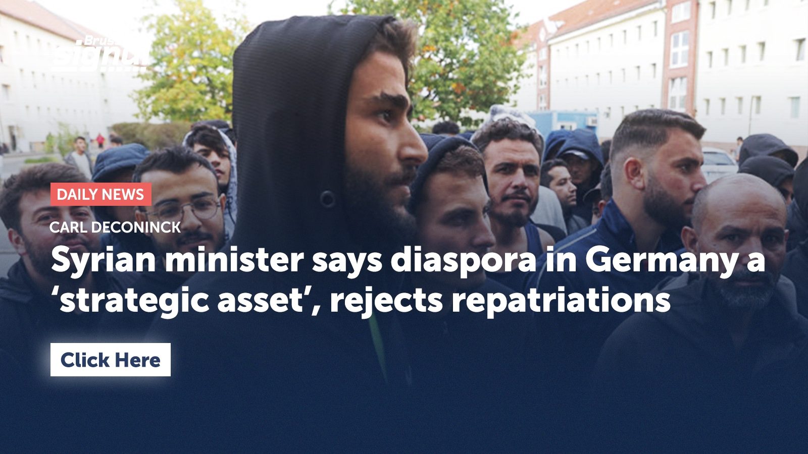 Syrian minister says diaspora in Germany a ‘strategic asset’, rejects repatriations