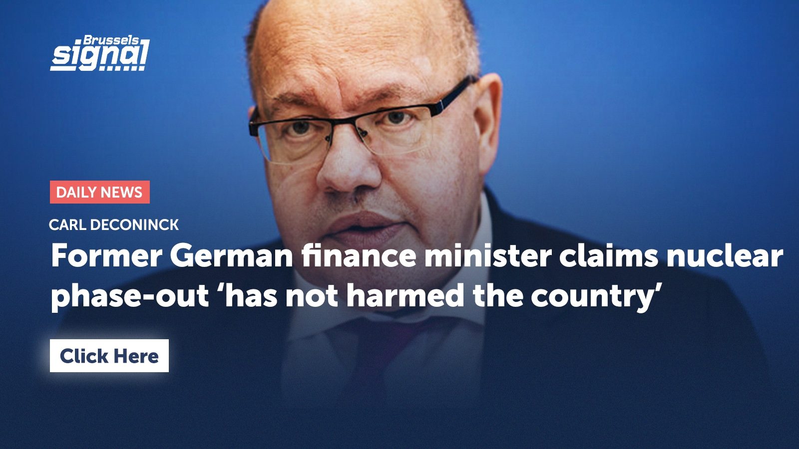 Former German finance minister claims nuclear phase-out ‘has not harmed the country’
