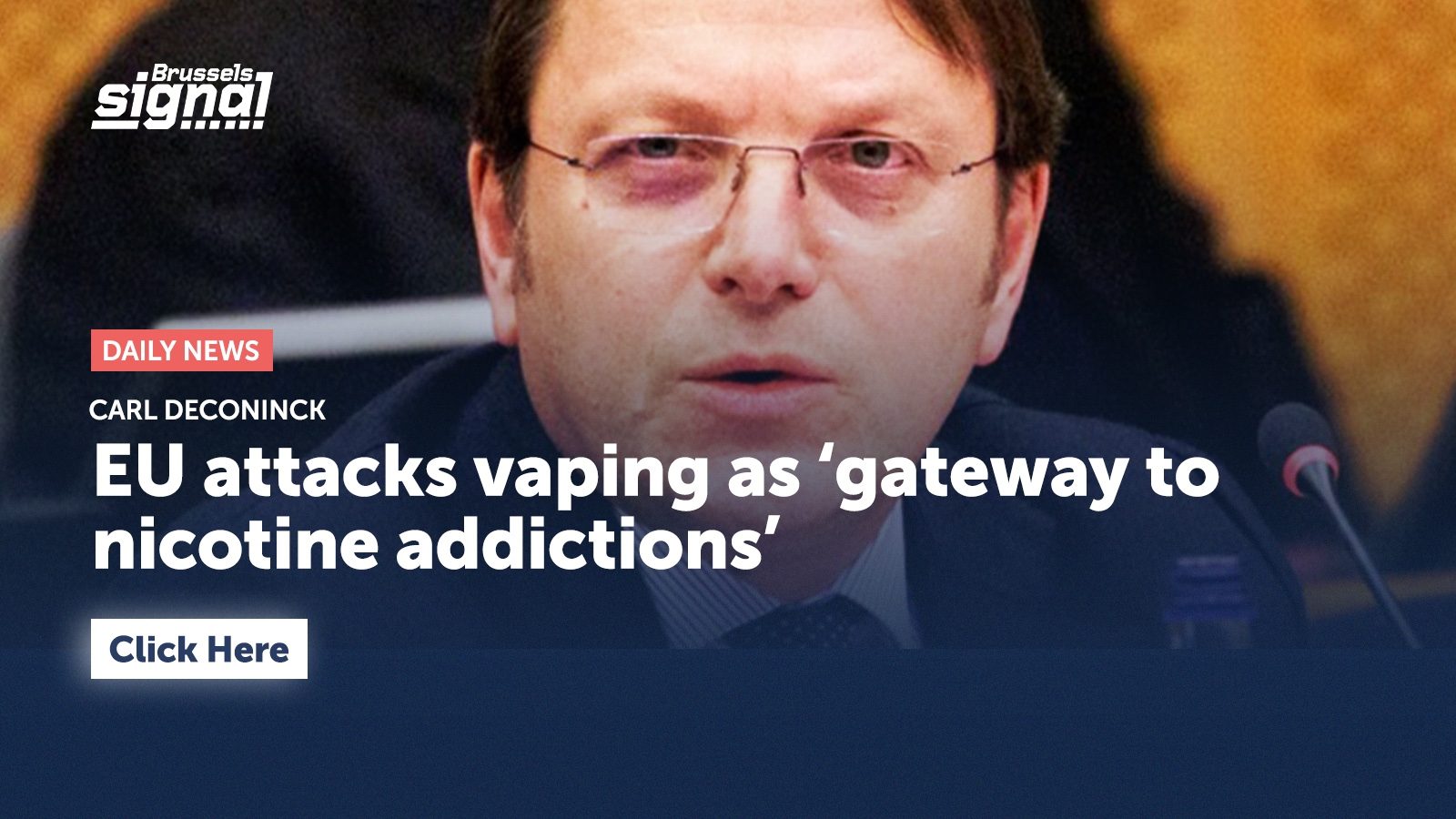 EU attacks vaping as ‘gateway to nicotine addictions’