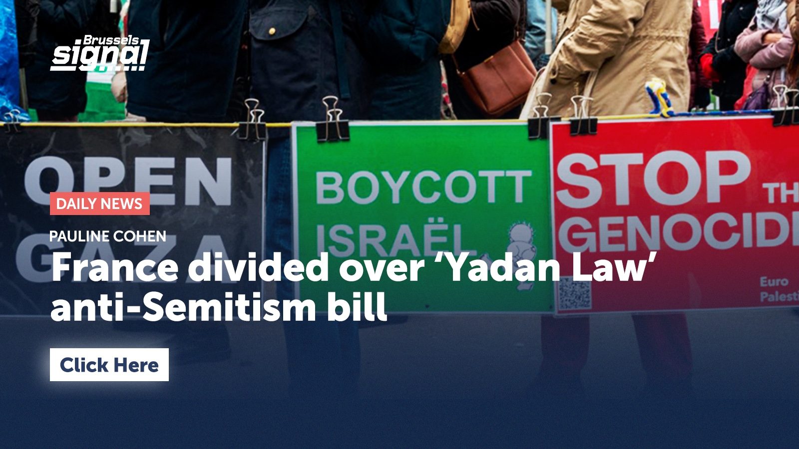 France divided over ‘Yadan Law’ anti-Semitism bill