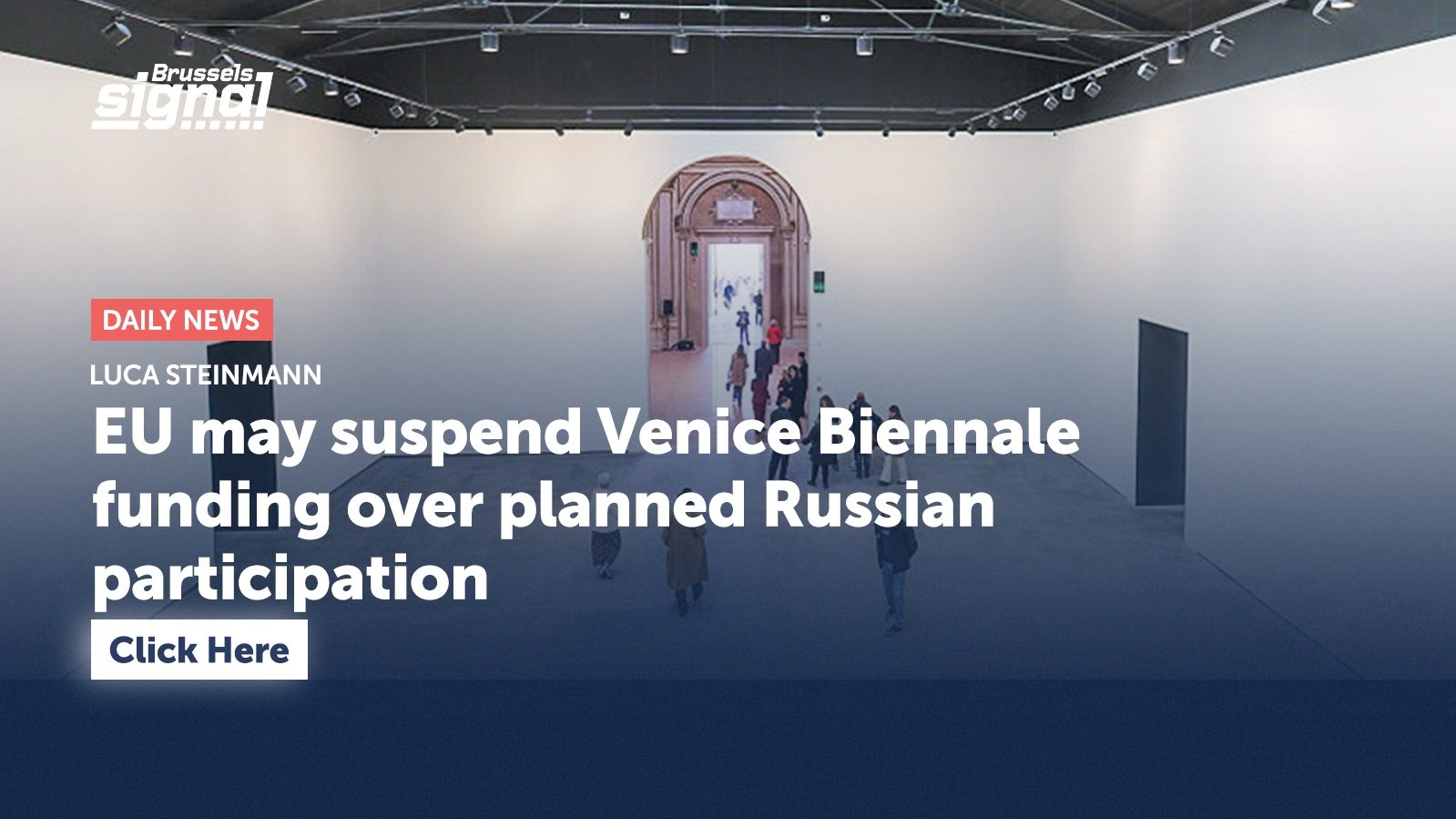 EU may suspend Venice Biennale funding over planned Russian participation