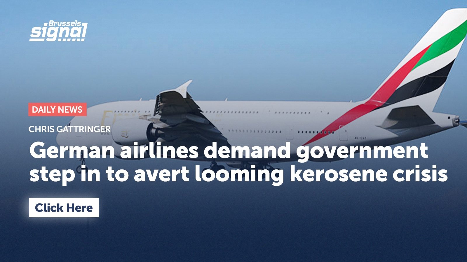 German airlines demand government step in to avert looming kerosene crisis