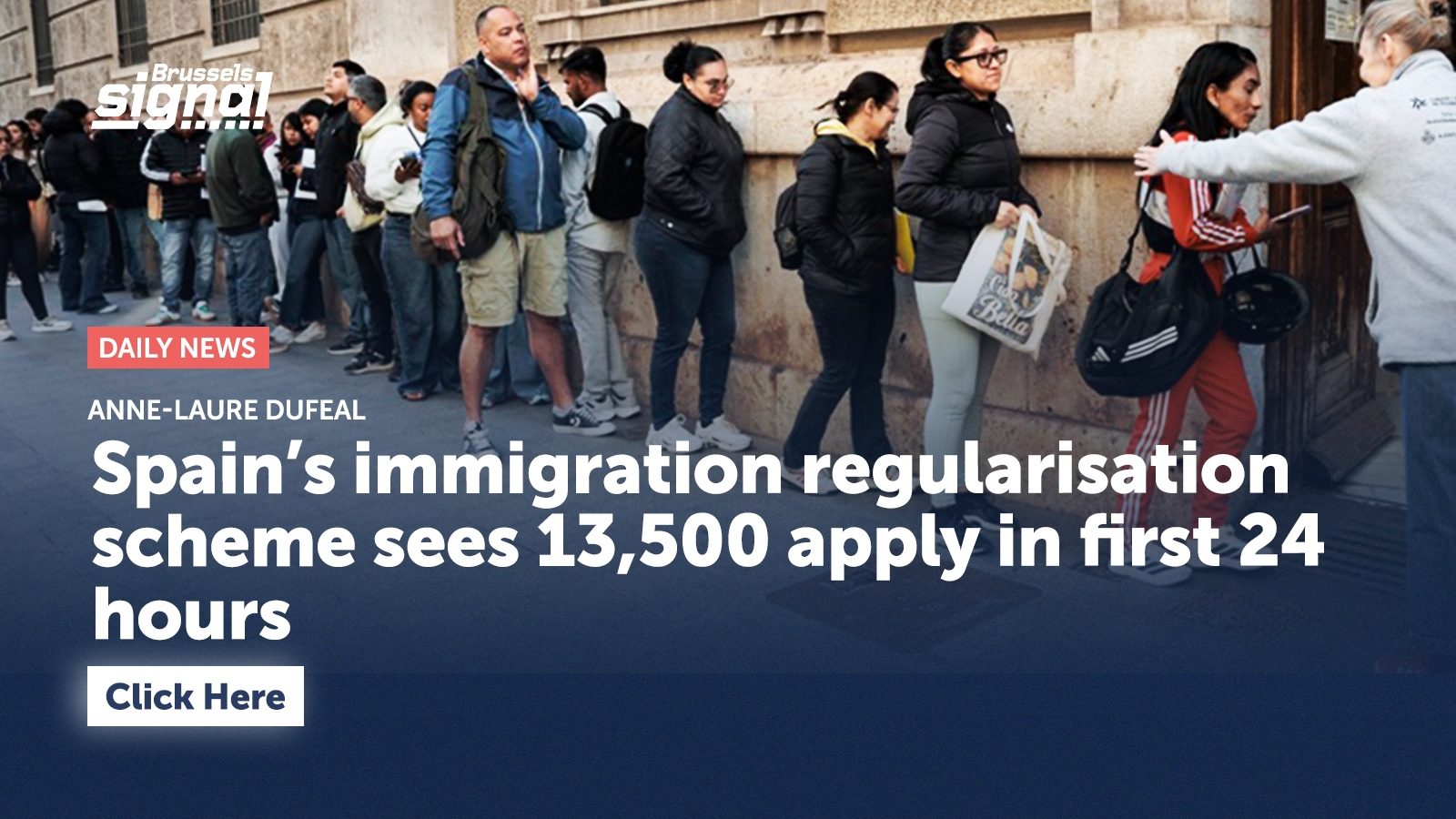 Spain’s immigration regularisation scheme sees 13,500 apply in first 24 hours
