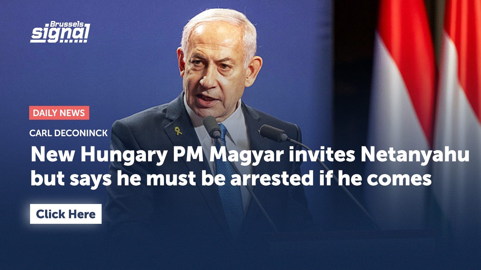New Hungary PM Magyar invites Netanyahu but says he must be arrested if he comes