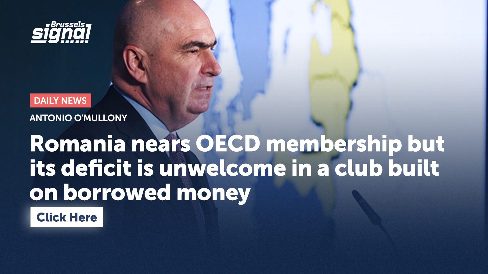 Romania nears OECD membership but its deficit is unwelcome in a club built on borrowed money