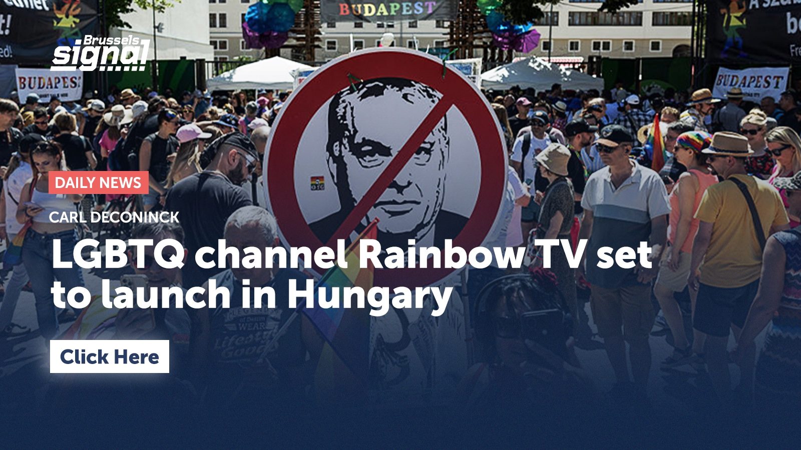 LGBTQ channel Rainbow TV set to launch in Hungary