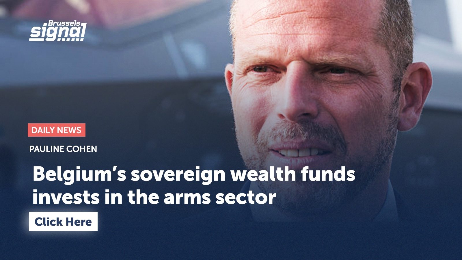 Belgium’s sovereign wealth funds invests in the arms sector