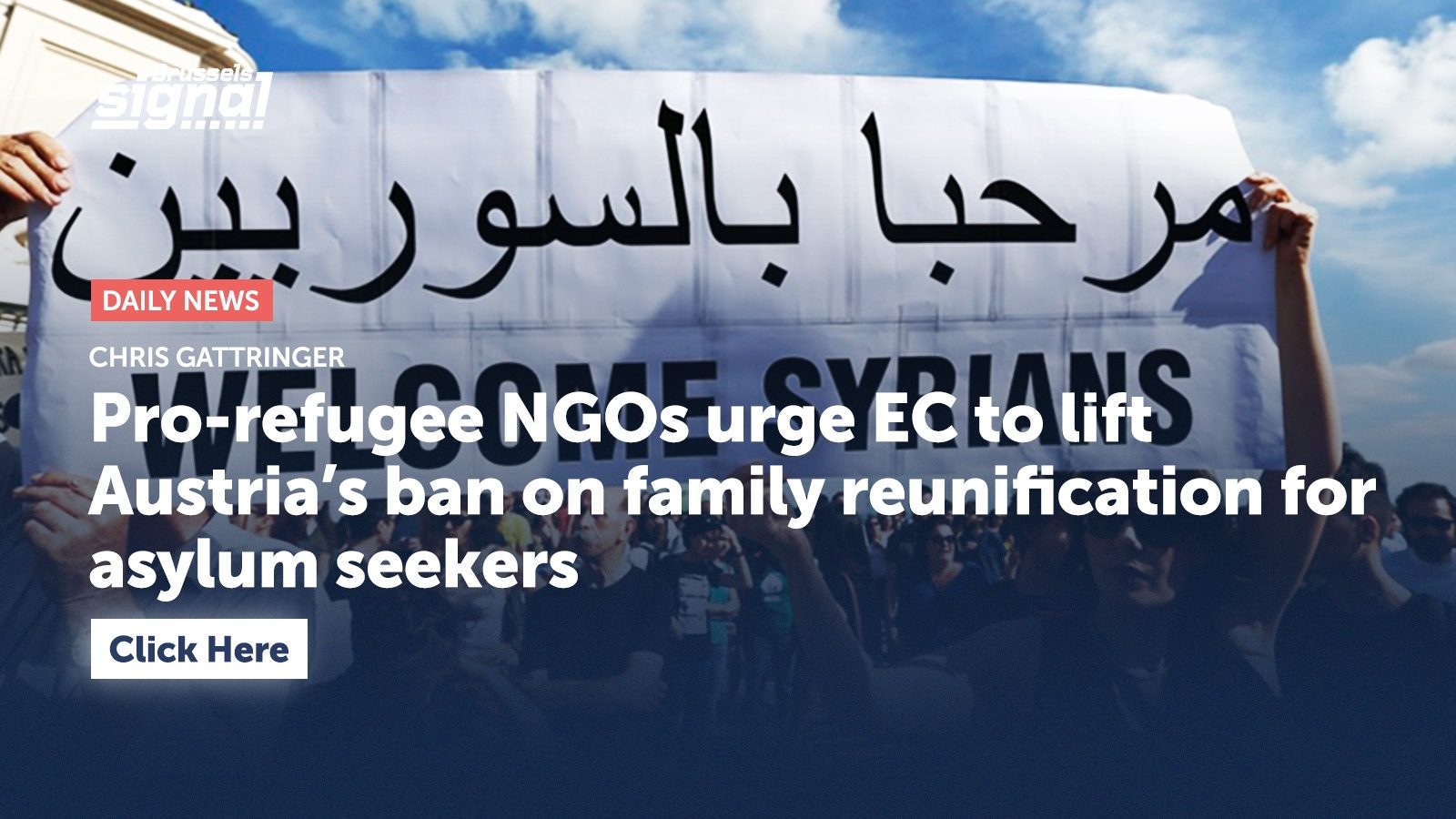 Pro-refugee NGOs urge EC to lift Austria’s ban on family reunification for asylum seekers