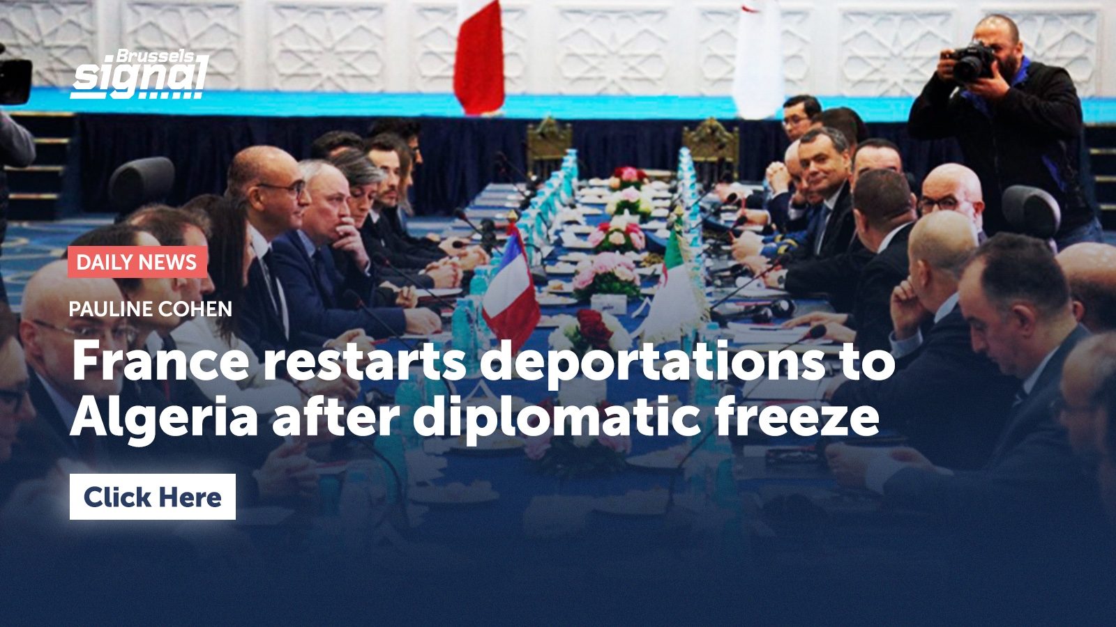 France restarts deportations to Algeria after diplomatic freeze