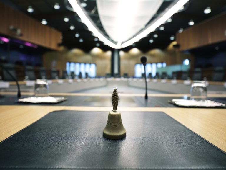 On 7 May, the European Parliament hosted a conference called “EU Sanctions: Rule of Law and Fundamental Rights under Attack.” ( Getty)