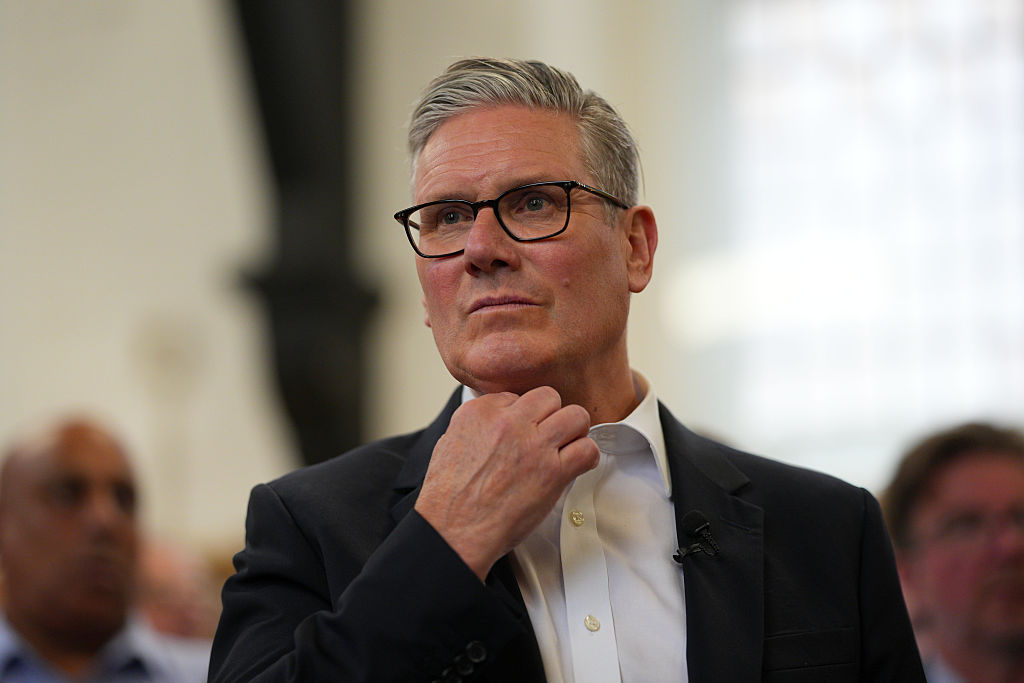British Prime Minister Keir Starmer has announced that his government will move to prevent what he described as "far-right agitators" from entering the United Kingdom ahead of a planned demonstration organised by activist Tommy Robinson. (Photo by Carl Court/Getty Images)
