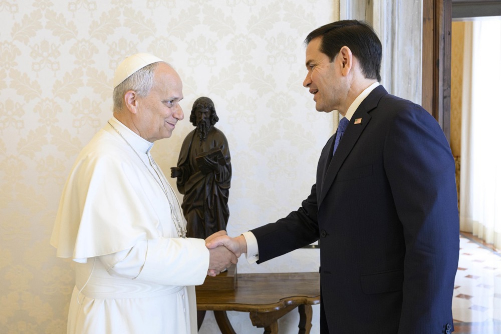 Pope Leo XIV meets Rubio at Vatican