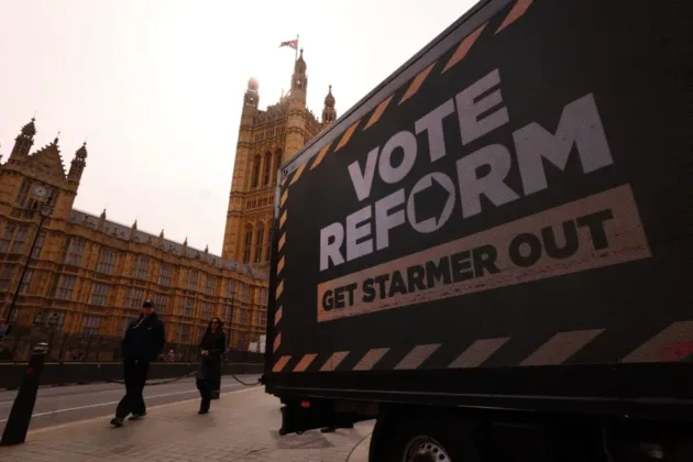 Reform UK heads for major gains in British local elections