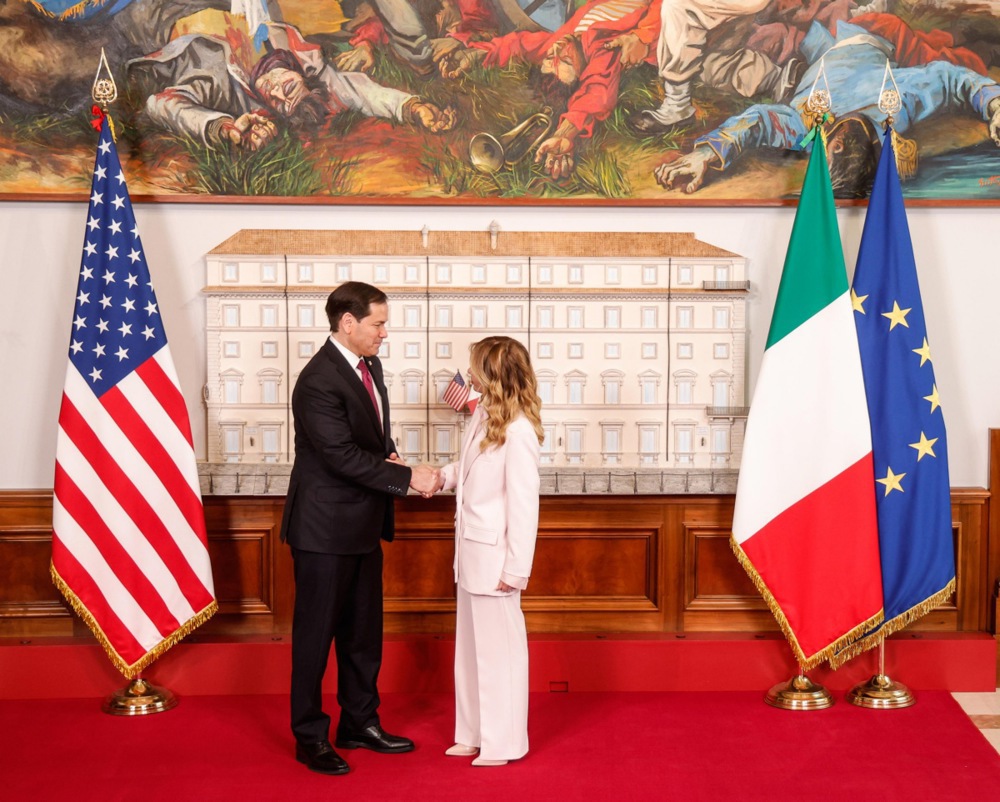 US Secretary of State Rubio meets Italy PM Meloni amid tensions in relations
