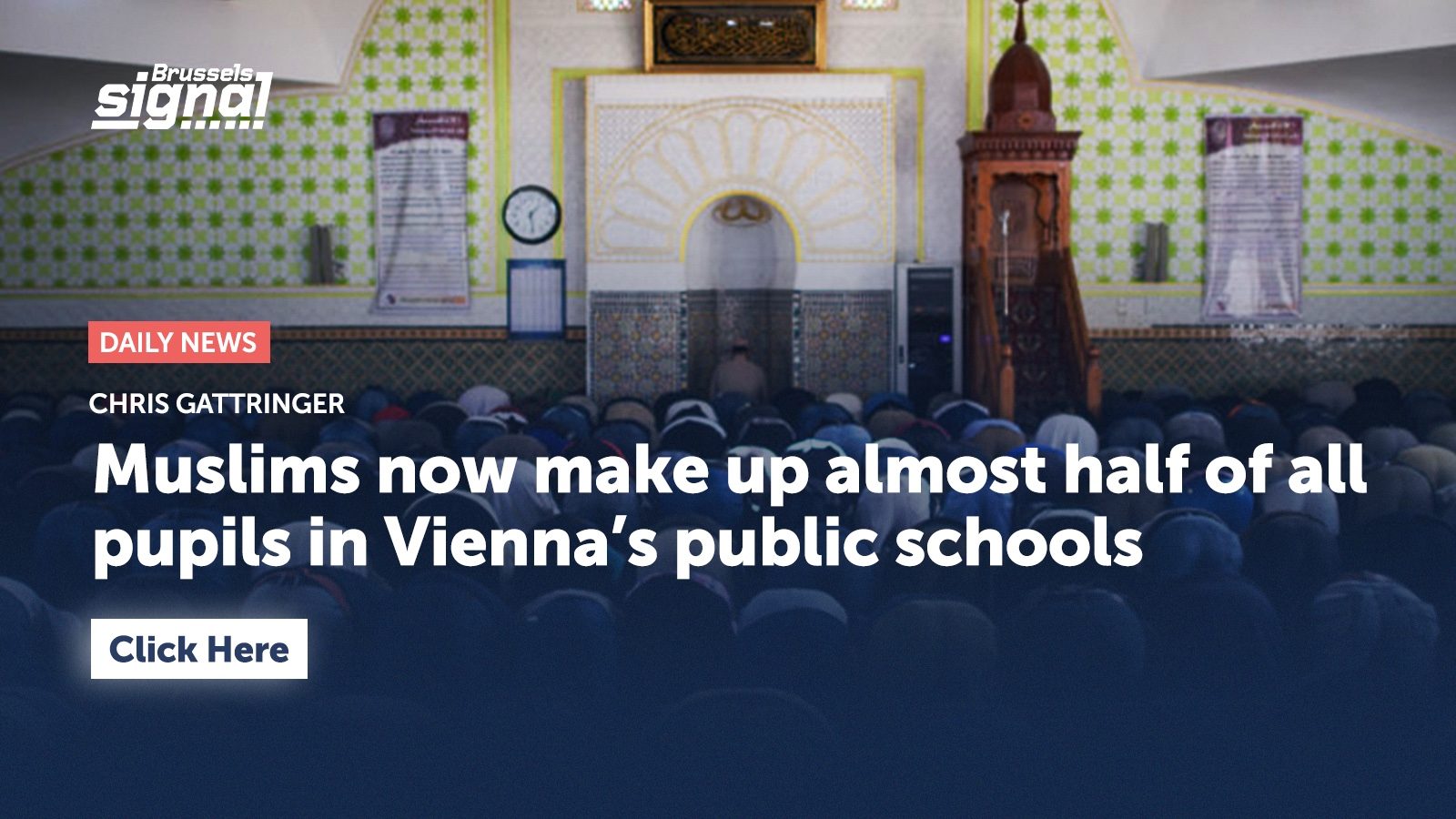 Muslims now make up almost half of all pupils in Vienna’s public schools