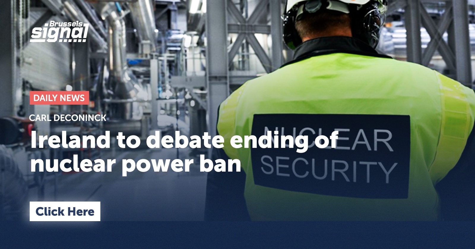 Ireland to debate ending of nuclear power ban