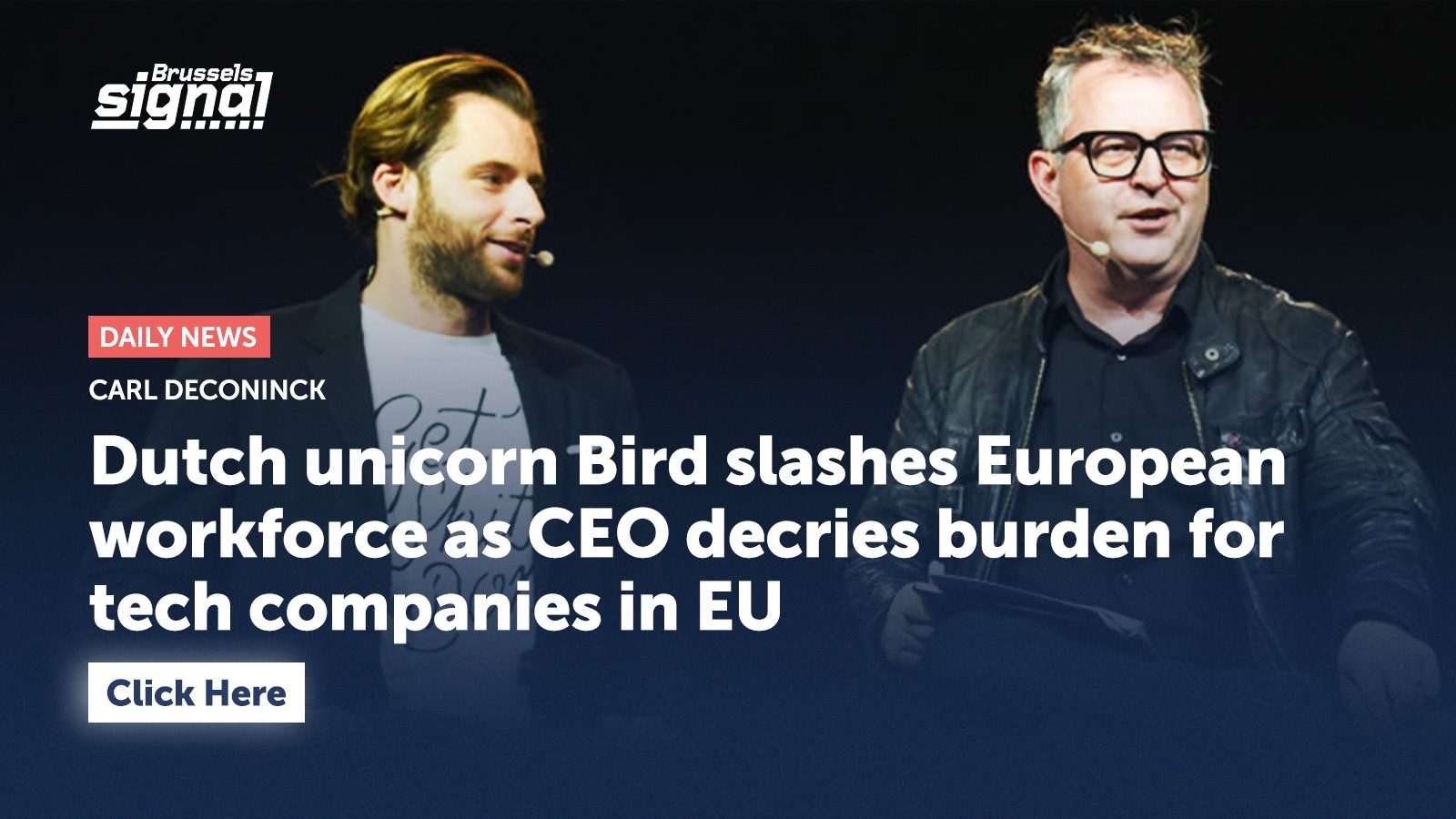 Dutch unicorn Bird slashes European workforce as CEO decries burden for tech companies in EU