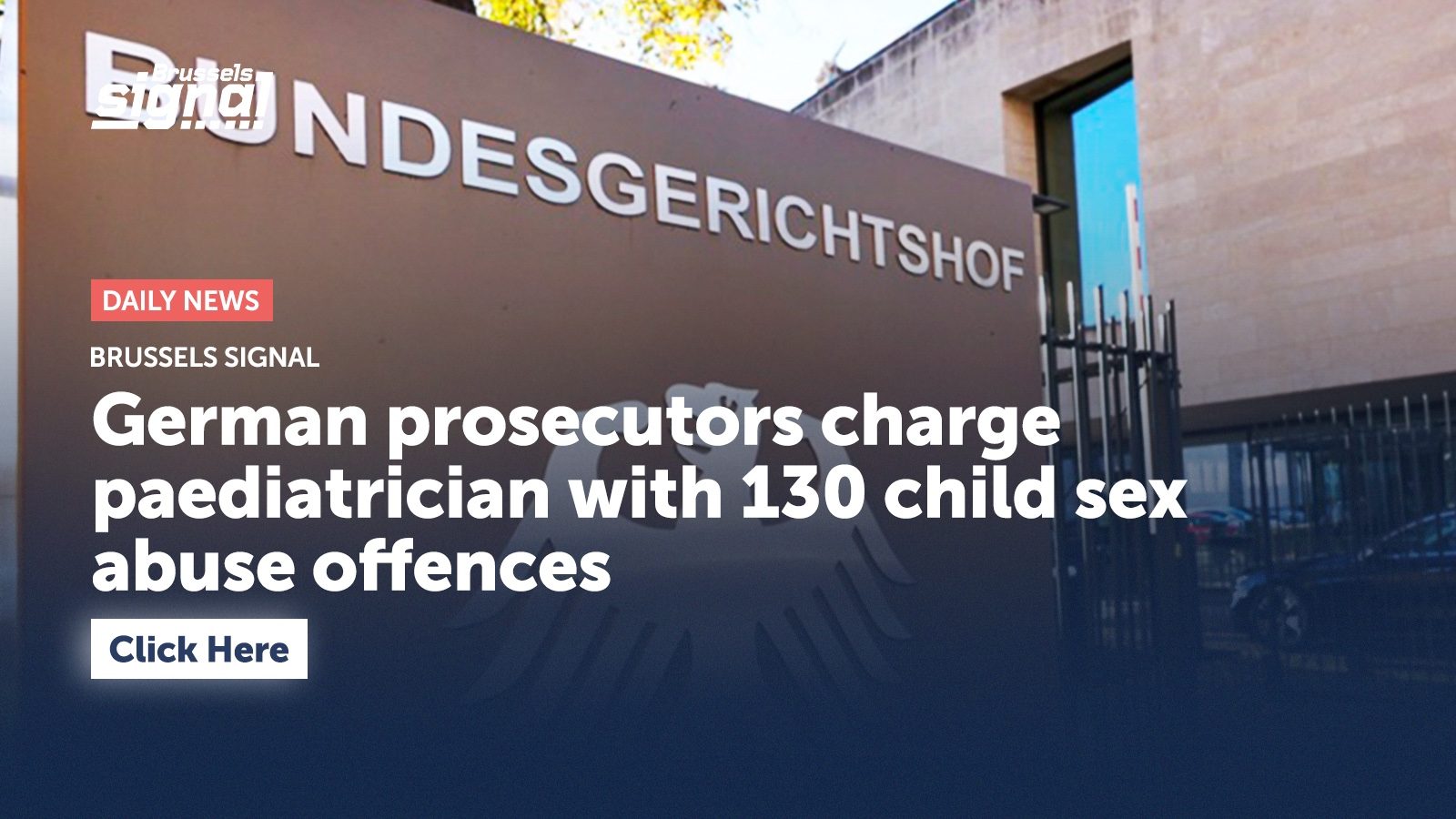 German prosecutors charge paediatrician with 130 child sex abuse offences