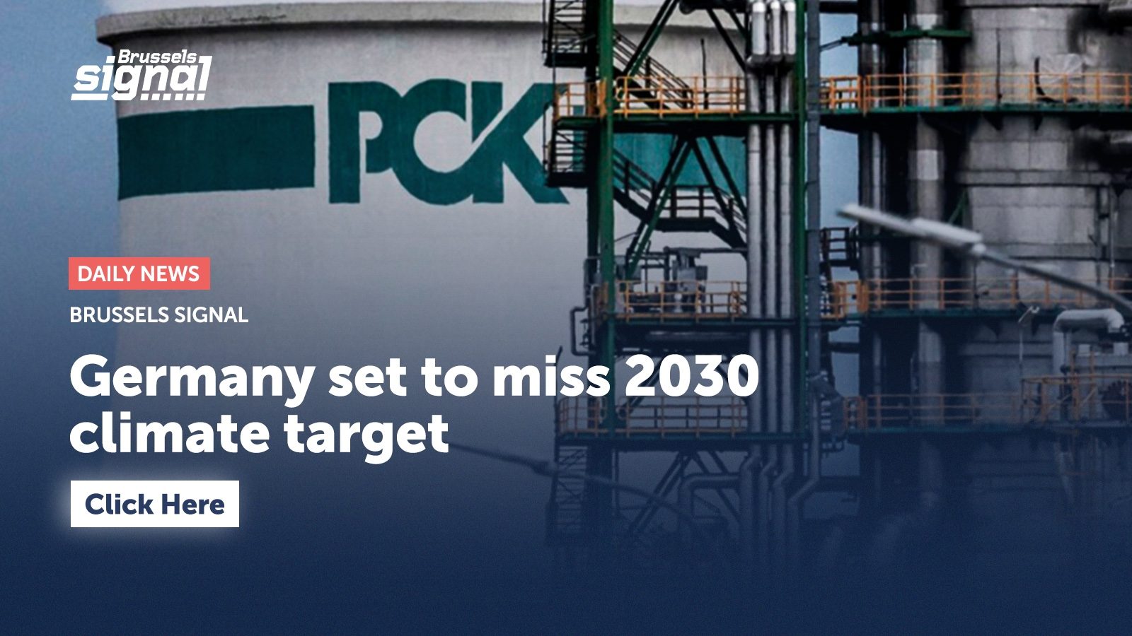 Germany set to miss 2030 climate target
