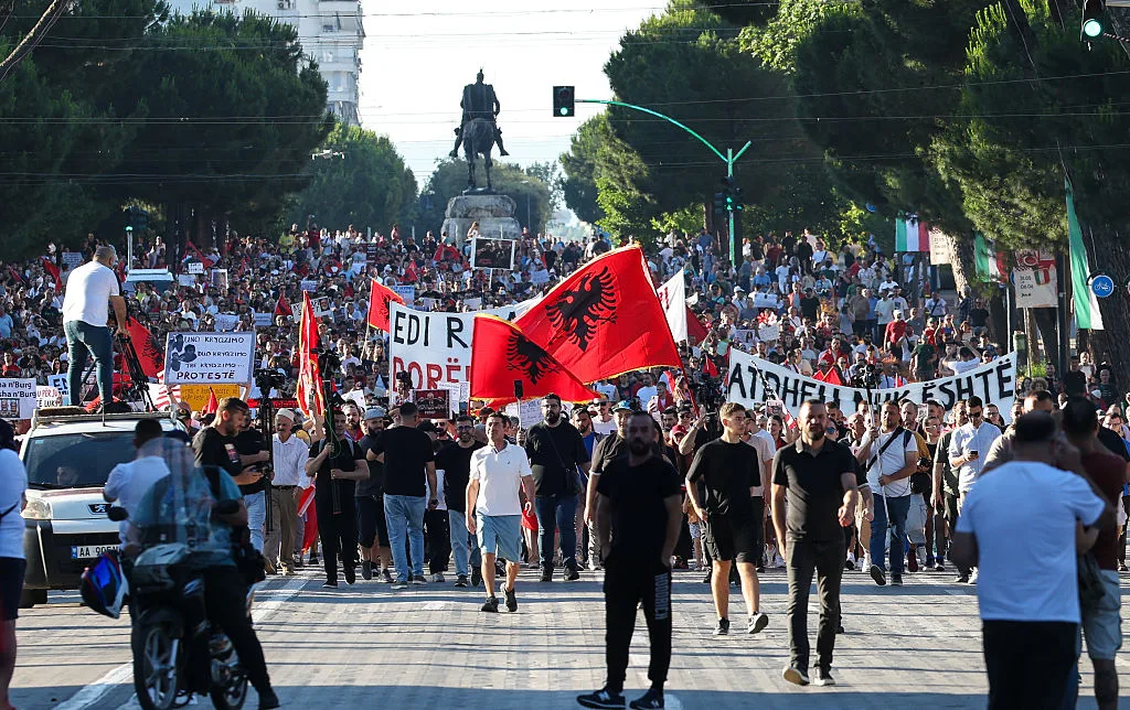 Albania protests against Kushner resort swell