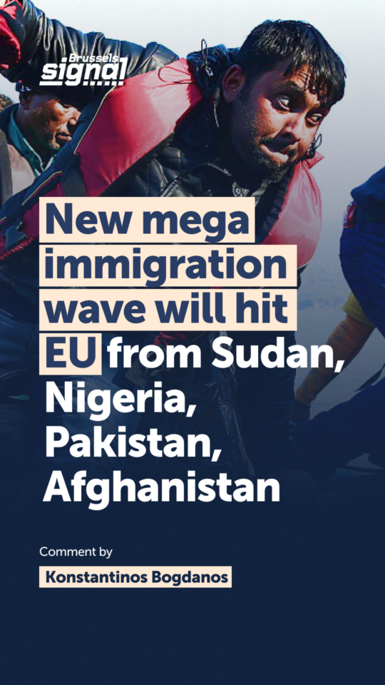New mega immigration wave will hit EU from Sudan, Nigeria, Pakistan, Afghanistan