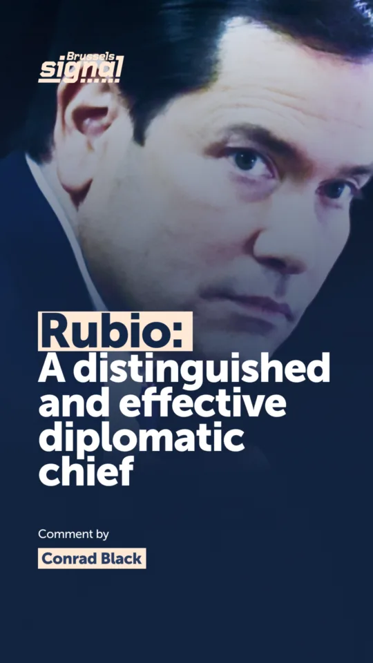 Rubio: A distinguished and effective diplomatic chief