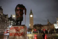 Covering up Churchill statue  affronts all British people