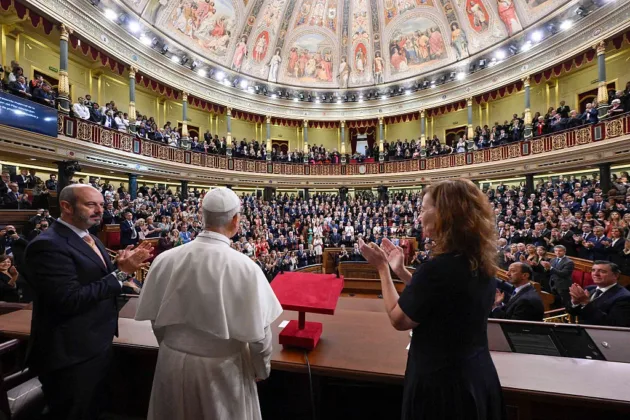 Leo XIV uses first address to Spain's parliament to send Europe a message
