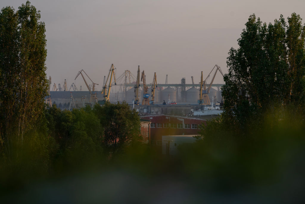 Russia denies link to drone blast at Romanian port