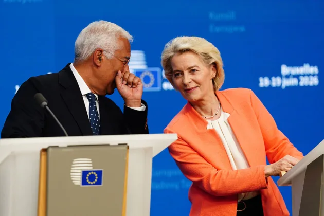 Von der Leyen praise Starmer