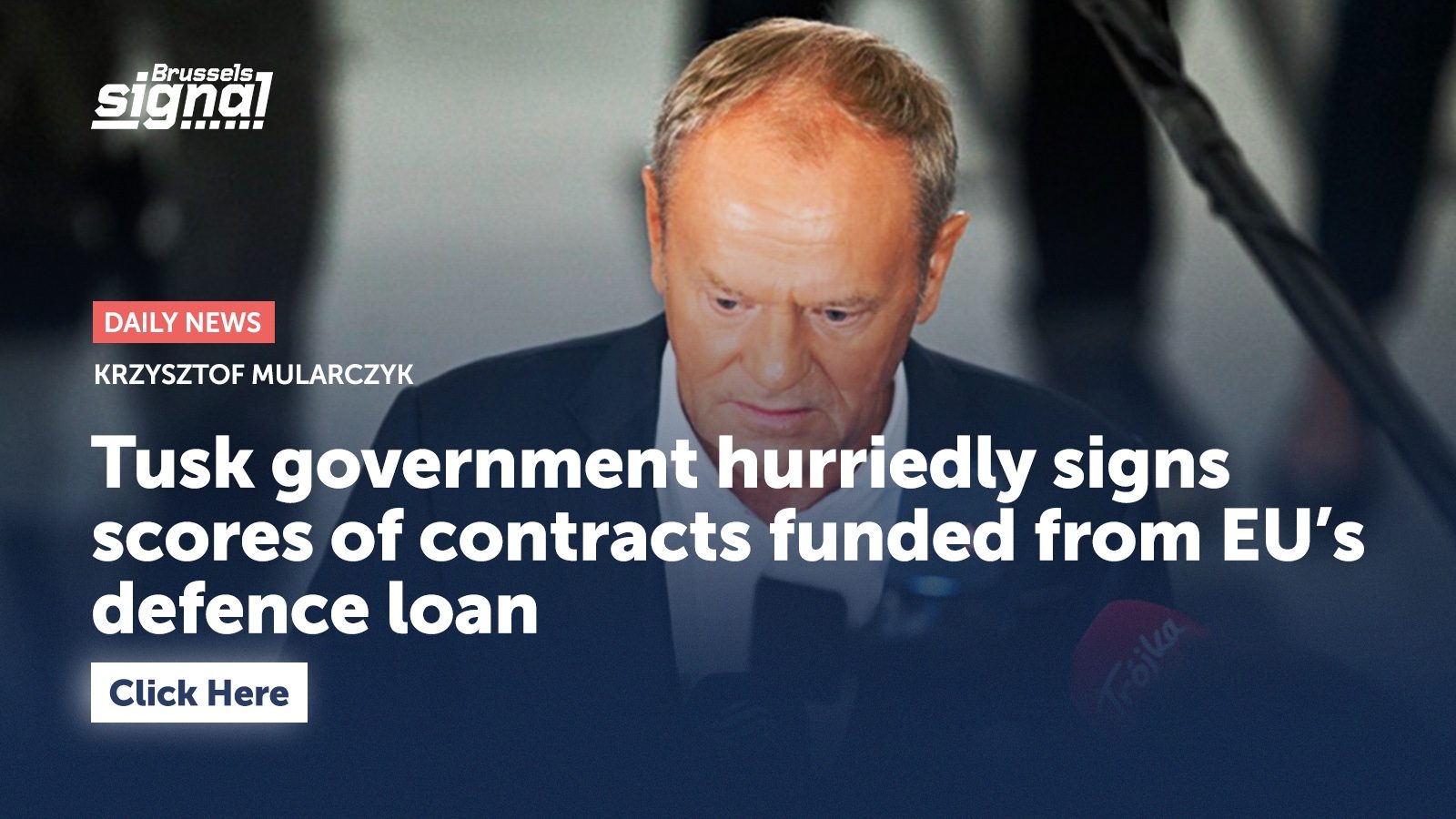 Tusk government hurriedly signs scores of contracts funded from EU’s defence loan