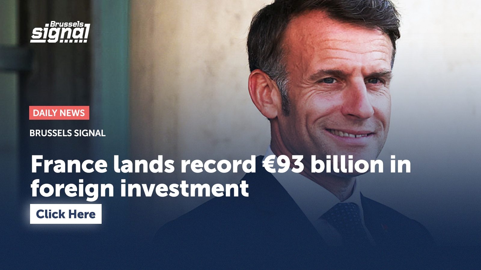 France lands record €93 billion in foreign investment