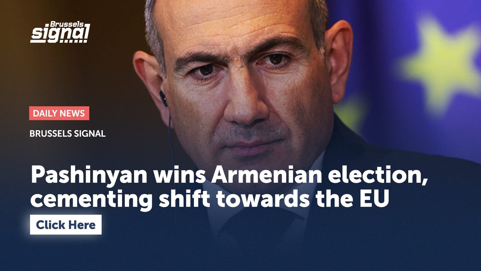 Pashinyan wins Armenian election, cementing shift towards the EU