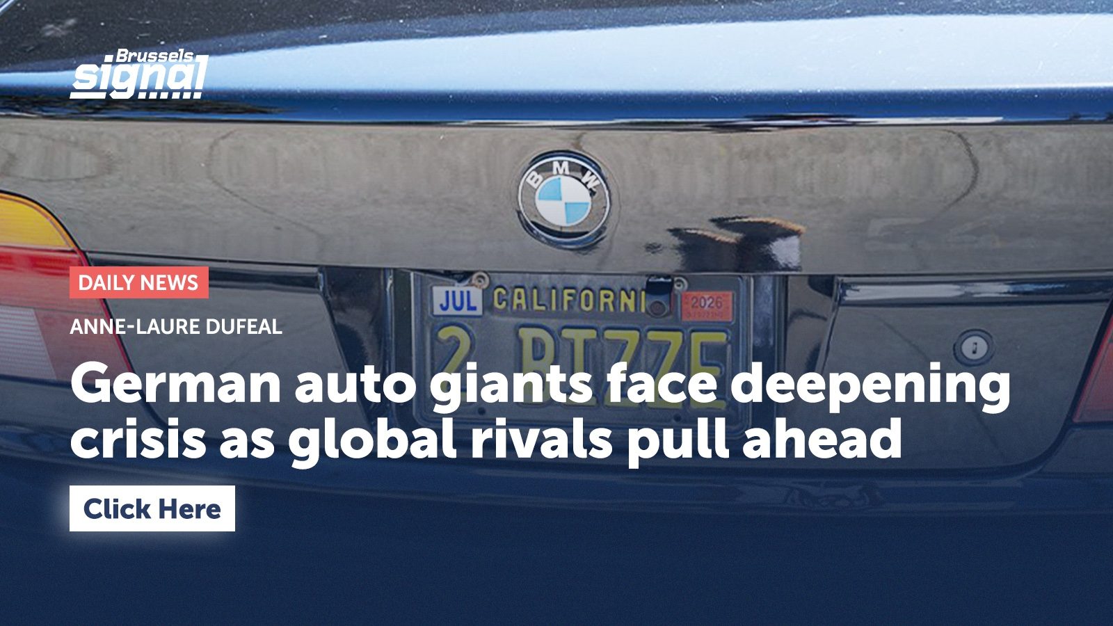 German auto giants face deepening crisis as global rivals pull ahead