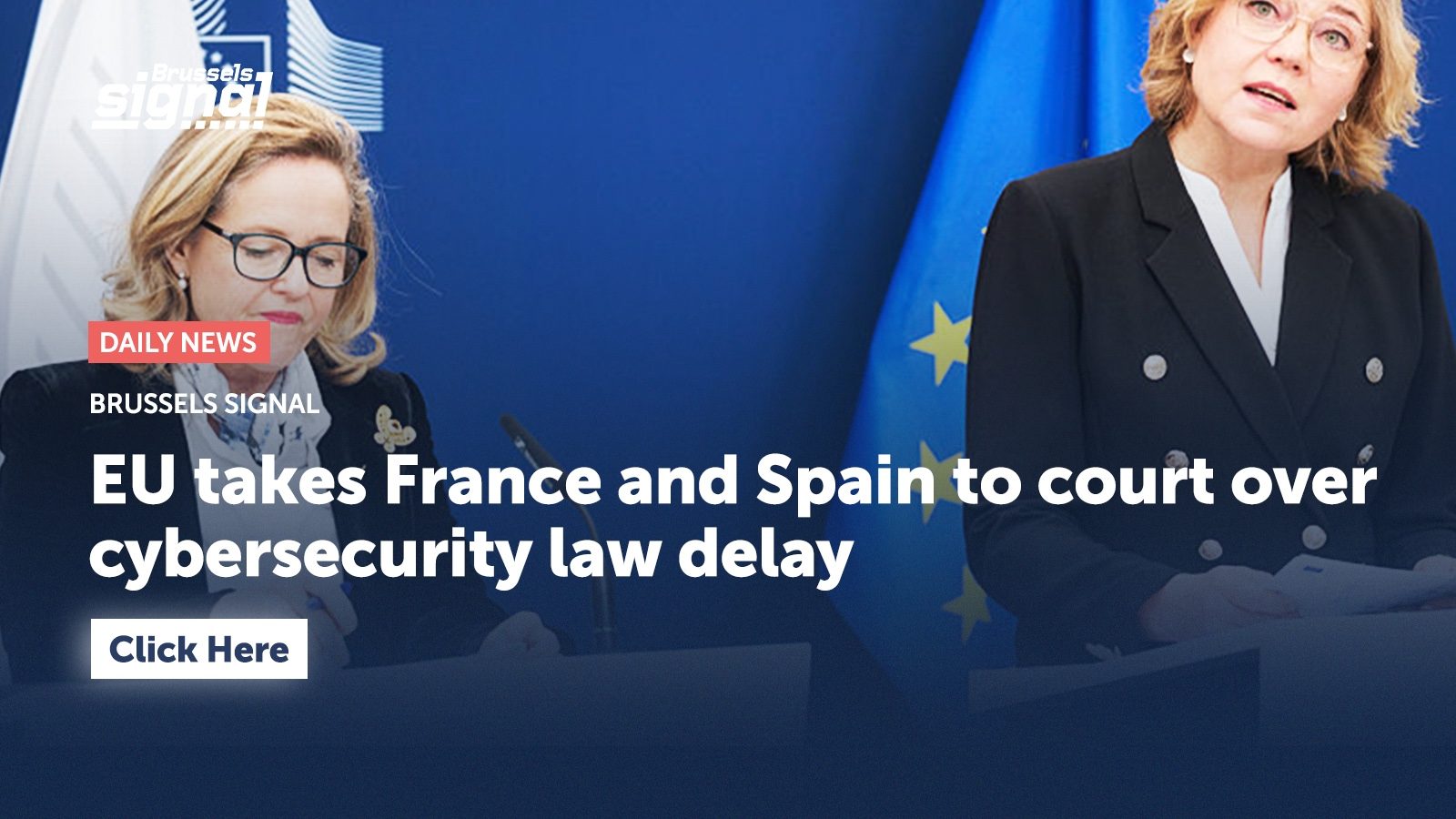EU takes France and Spain to court over cybersecurity law delay