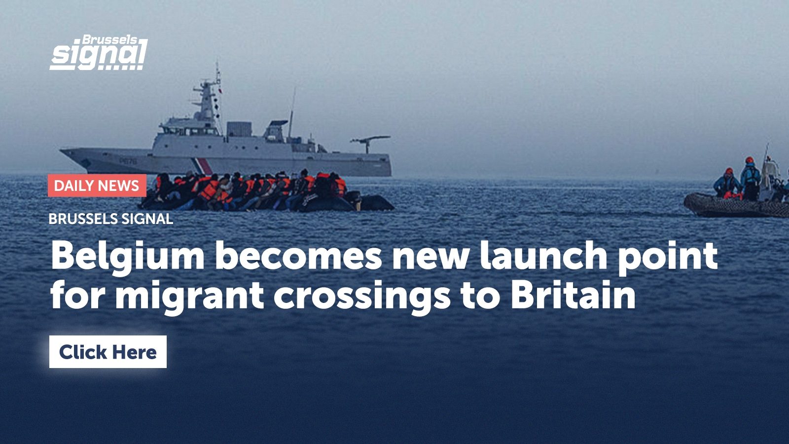 Belgium becomes new launch point for migrant crossings to Britain