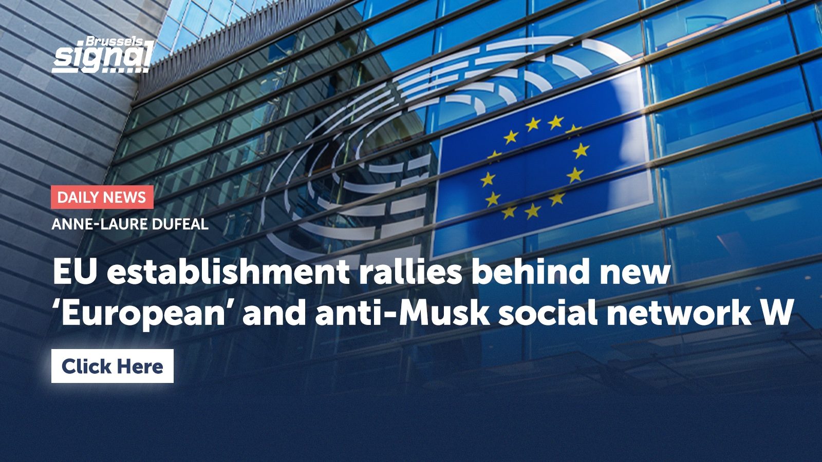 EU establishment rallies behind new ‘European’ and anti-Musk social network W
