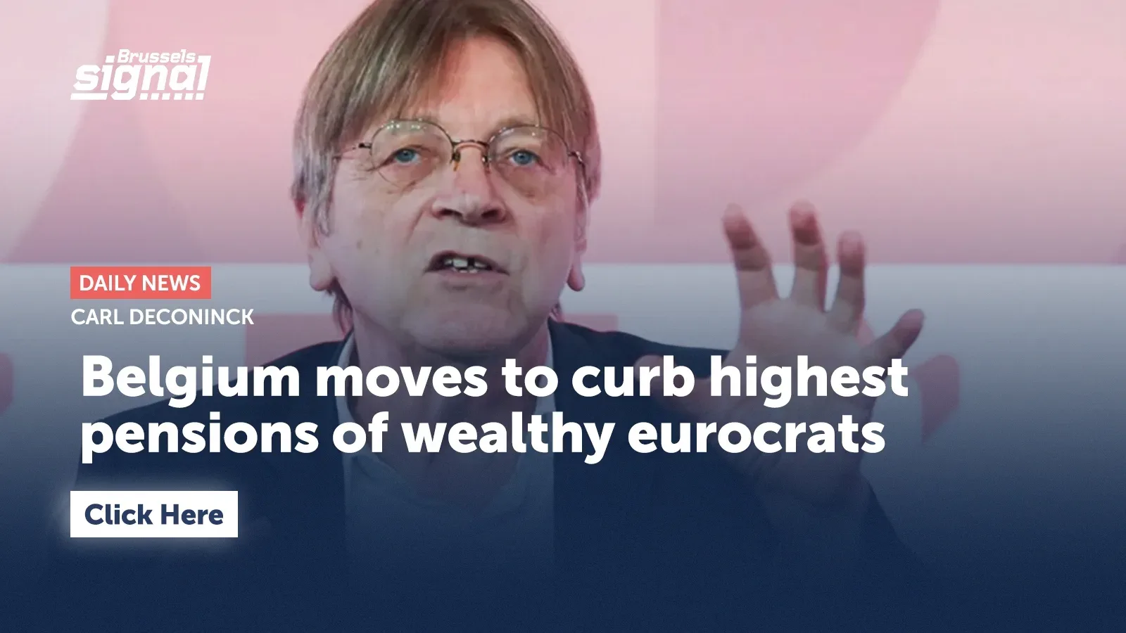Belgium moves to curb highest pensions of wealthy eurocrats