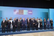 Erdogan presents NATO leaders with personalised revolvers