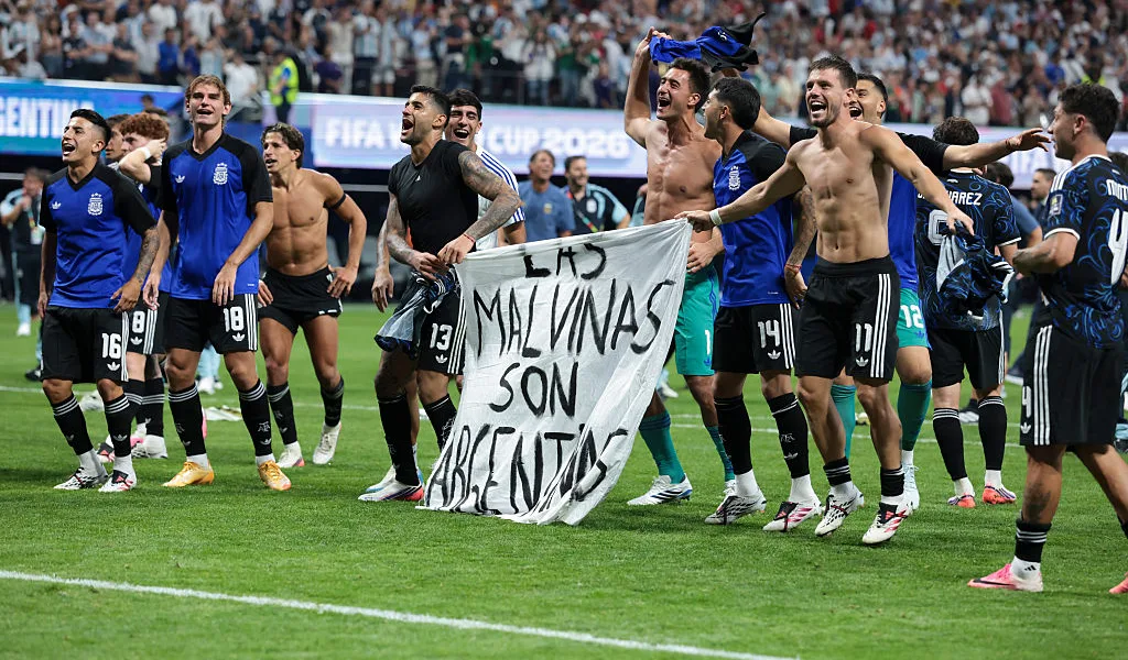 FIFA investigates Argentina again over World Cup Falklands banner